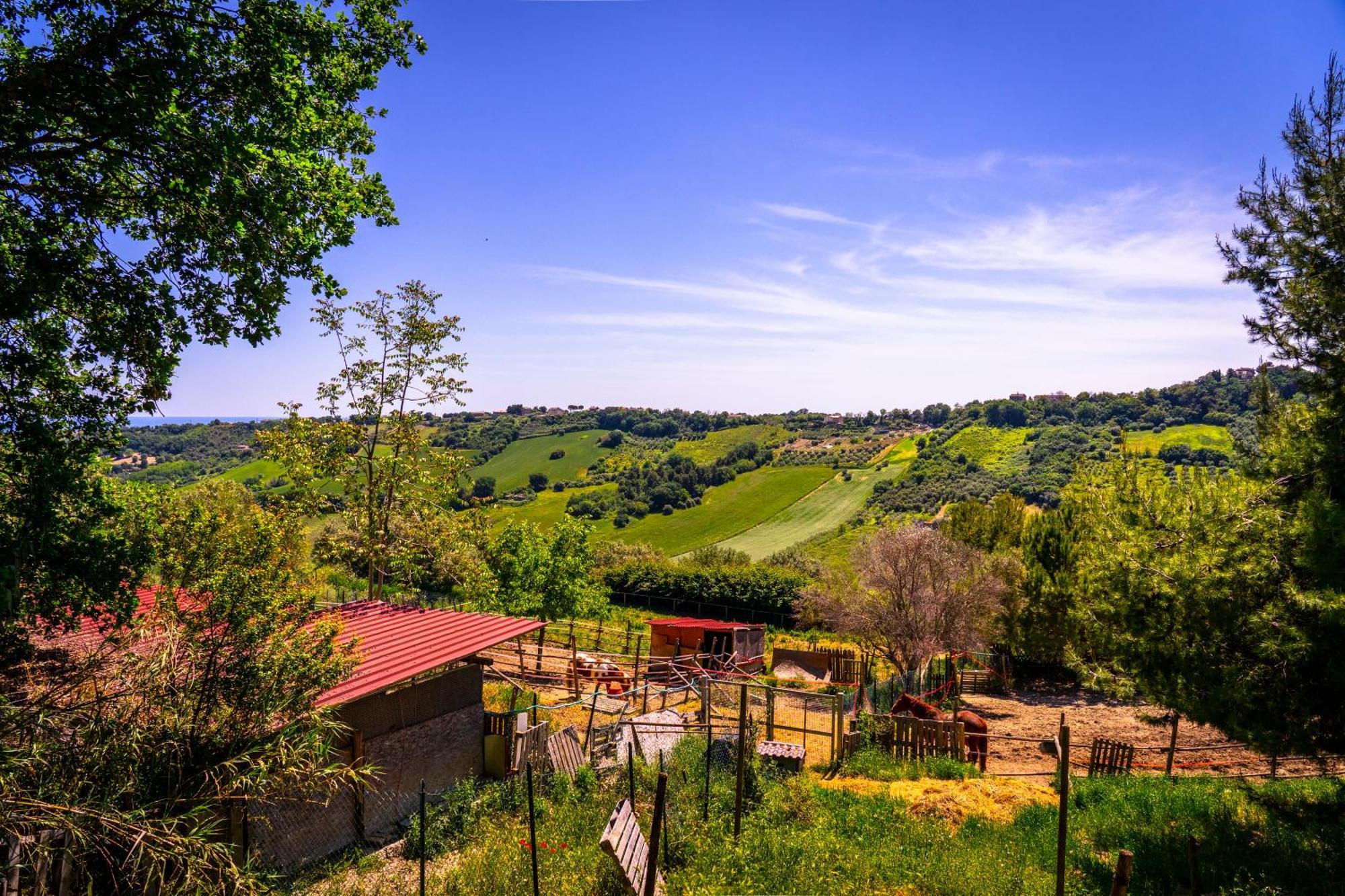 Casa Jo - Country Home With Sea View And 3 Private Ensuite Rooms Lapedona المظهر الخارجي الصورة
