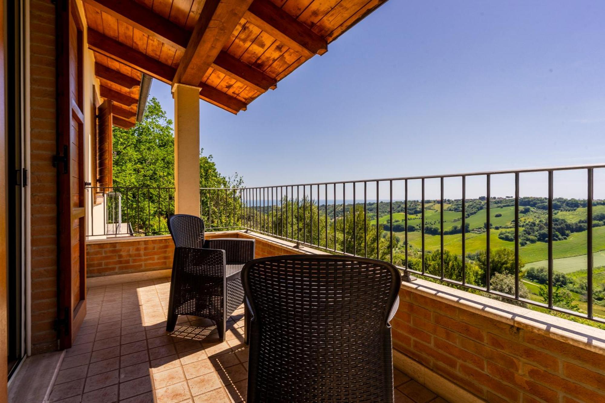 Casa Jo - Country Home With Sea View And 3 Private Ensuite Rooms Lapedona المظهر الخارجي الصورة